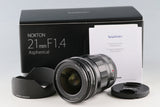 Voigtlander Nokton 21mm F/1.4 Aspherical Lens for Sony-E With Box #60074L7
