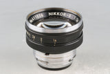 Nikon Nippon Kogaku Nikkor-S 50mm F/1.4 Lens for Nikon S #60104A4