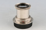 Leica Leitz Hektor 50mm F/2.5 Nickel Lens for Leica L39 #60108T