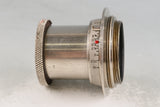 Leica Leitz Hektor 50mm F/2.5 Nickel Lens for Leica L39 #60108T