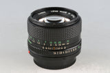Canon FD 50mm F/1.4 Lens #60596F5