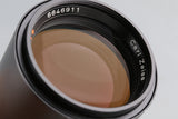Contax Carl Zeiss Tele-Tessar T* 200mm F/4 AEG Lens for CY Mount #60904A2