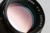 Nikon Nikkor 85mm F/2 Ais Lens #60943A5