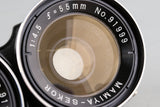Mamiya C330 Professional f + Mamiya-Sekor 55mm F/4.5 Lens #60974E2