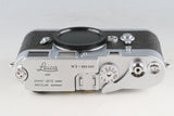 Leica Leitz M3 35mm Rangefinder Film Camera With Box CLA By Kanto Camera #60975L1