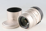 Contax Carl Zeiss Sonnar T* 90mm F/2.8 Lens for G1/G2 #61058A2
