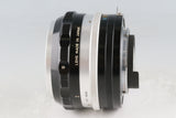 Nikon Nikkor-S Auto 58mm F/1.4 Non-Ai Lens #61197A4