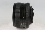 Contax Carl Zeiss Planar T* 50mm F/1.7 AEJ Lens for CY Mount #61243A1