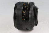 Contax Carl Zeiss Planar T* 50mm F/1.4 AEJ Lens for CY Mount #61561A2