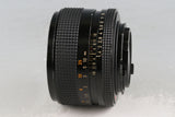 Contax Carl Zeiss Planar T* 50mm F/1.4 AEJ Lens for CY Mount #61561A2