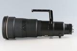 Nikon AF-S Nikkor ED 500mm F/4 D II Lens #61721L