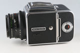 Hasselblad 500C/M + Carl Zeiss Planar T* 80mm F/2.8 C Lens + A12 #61735E1