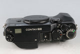 Contax G2 Black 35mm Rangefinder Film Camera #61752D4