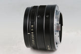 Contax Carl Zeiss Planar T* 45mm F/2 Black Lens for G1/G2 #61754A1