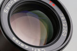Contax Carl Zeiss Sonnar T* 90mm F/2.8 Black Lens for Contax G1 G2 #61755A1