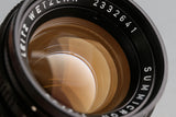 Leica Leitz Summicron 50mm F/2 Lens for Leica M #61807T