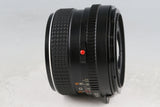 Mamiya M645 1000S + Mamiya-Sekor C 80mm F/2.8 Lens #61813E4