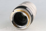 Contax Carl Zeiss Sonnar T* 90mm F/2.8 Modified Lens for Leica M Mount #61828E5