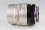Contax Carl Zeiss Sonnar T* 90mm F/2.8 Modified Lens for Leica M Mount #61828E5