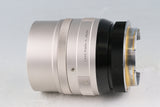 Contax Carl Zeiss Sonnar T* 90mm F/2.8 Modified Lens for Leica M Mount #61828E5