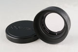 CONTAX TVSII Metal Hood + Cap + 30.5/1A MC Filter + T3 Adapter #61928F2