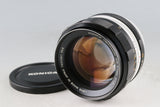 Konica Hexanon AR 57mm F/1.4 Lens #62042G21