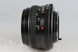 Minolta XD + MD Rokkor 50mm F/1.7 Lens #62045D4