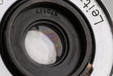 Leica Leitz Elmar 35mm F/3.5 Lens for Leica L39 #62051T
