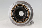 Leica Leitz Elmar 35mm F/3.5 Lens for Leica L39 #62051T