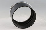 Leica Leitz Lens Hood ITOOY 12580 for Elmar 50mm #62070T