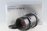 Mamiya-Sekor Z 180mm F/4.5 W-N Lens With Box #62148L7