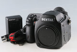Pentax 645D Medium Format Digital SLR Camera *Shutter Count:52293 #62260E3