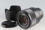 Sony Zeiss Planar T* FE 50mm F/1.4 ZA Lens for E-Mount #62288E5