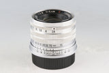 Chiyoko Super Rokkor 50mm F/2 C Lens for Leica L39 #62328C1