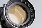 Mamiya C330 Professional + Mamiya-Sekor DS 105mm F/3.5 Lens #62437E3