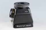 Mamiya RB67 Pro S + Mamiya-Sekor C 127mm F/3.8 Lens + CdS Finder #62516E3
