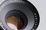 Mamiya RB67 Pro S + Mamiya-Sekor C 127mm F/3.8 Lens + CdS Finder #62516E3