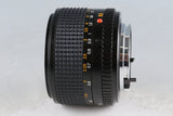 Minolta MD 50mm F/1.2 Lens #62780F5