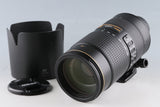 Nikon AF-S Nikkor 80-400mm F/4.5-5.6 G ED VR Lens #62795A6