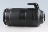 Nikon AF-S Nikkor 80-400mm F/4.5-5.6 G ED VR Lens #62795A6