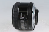 Nikon AF Nikkor 35mm F/2 Lens #62822A3