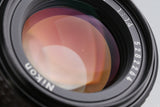 Nikon Nikkor 50mm F/1.4 Ais Lens #62999A4