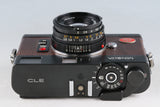 Minolta CLE ZSZ 50th Anniversary Model + M-Rokkor 40mm F/2 Lens #63034D4