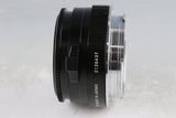 Minolta CLE ZSZ 50th Anniversary Model + M-Rokkor 40mm F/2 Lens #63034D4