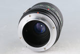 Canon FD 24mm F/2.8 Lens #63045F5