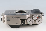 Contax G1 35mm Rangefinder Film Camera #63071D5