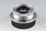 Leica Leitz Elmar 35mm F/3.5 Lens for Leica L39 #63108T