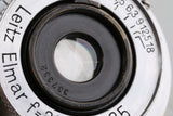 Leica Leitz Elmar 35mm F/3.5 Lens for Leica L39 #63108T