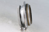 Leica Leitz Elmar 35mm F/3.5 Lens for Leica L39 #63108T