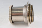 Leica Leitz Hektor 50mm F/2.5 Nickel Lens for Leica L39 #63155T